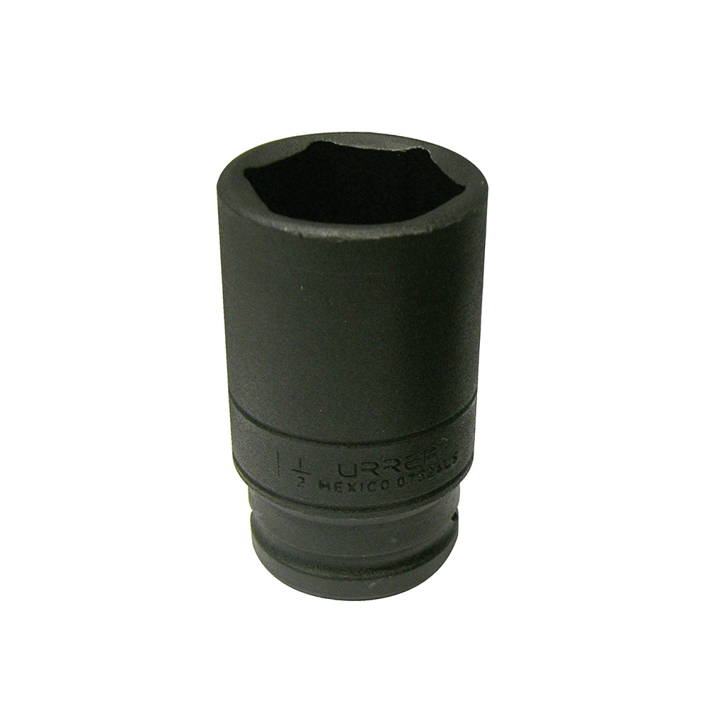 07524LS / Dado de impacto en pulgadas cuadro de 3/4" para ruedas de camión, 3/4" x 1-1/2", Urrea