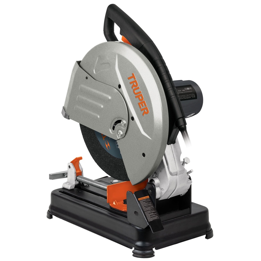17733 / Cortadora de metales 14' 2200 W industrial, mango recto, Truper