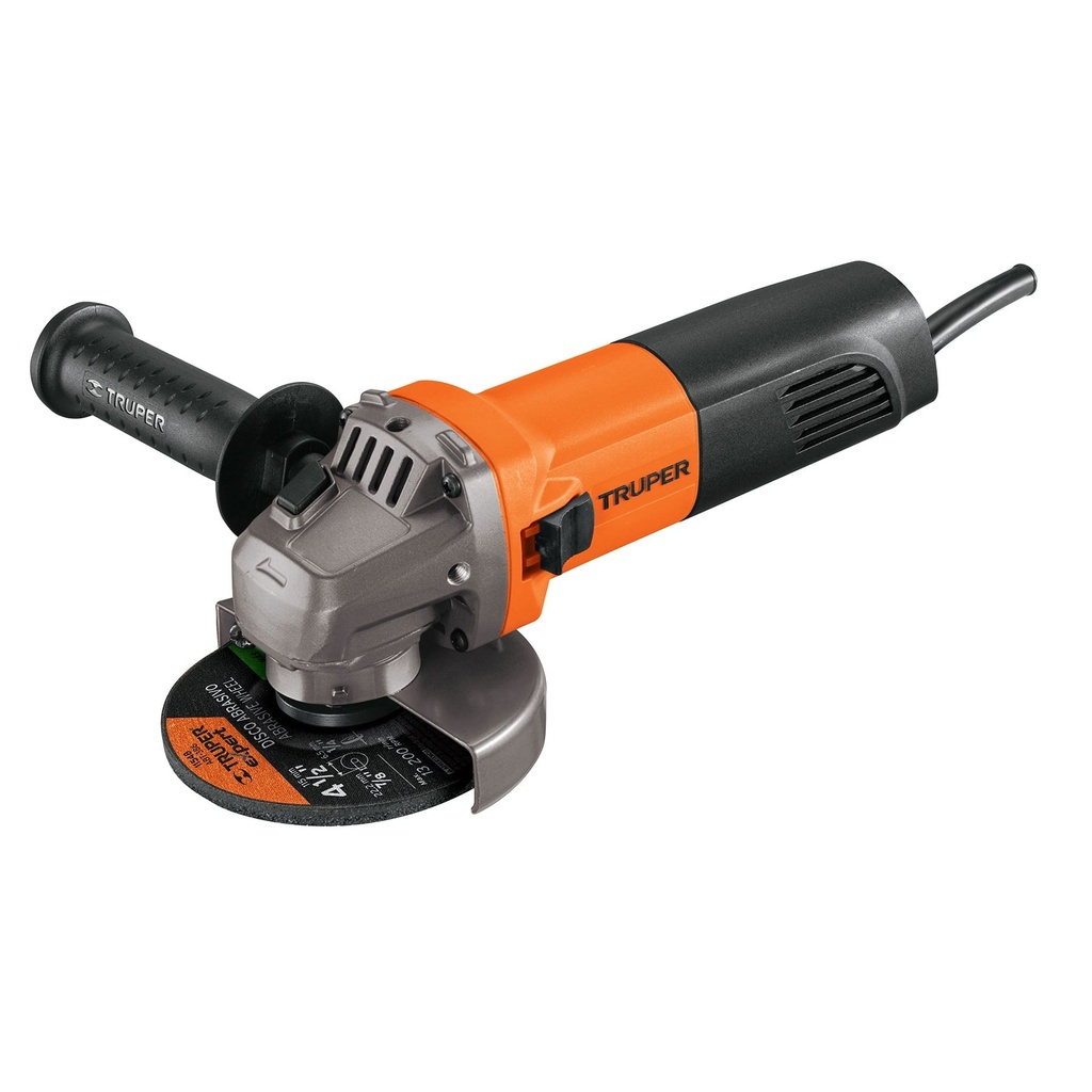 16683 / Esmeriladora angular 4-1/2', 800W, TRUPER PRO, Truper