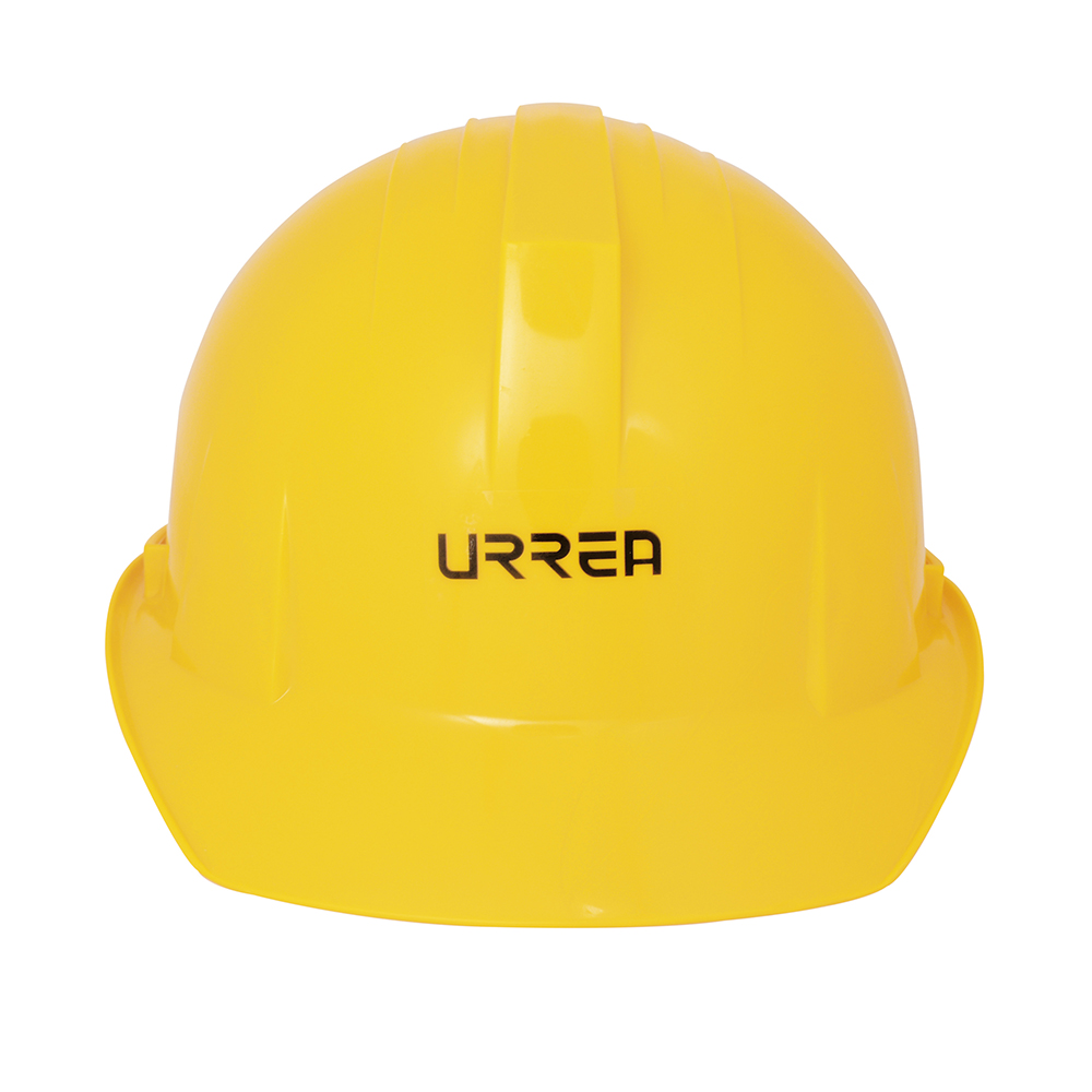 USH01Y / Casco de seguridad con ajuste de 4 puntos, color amarillo, Urrea |  Ferreterias Krome